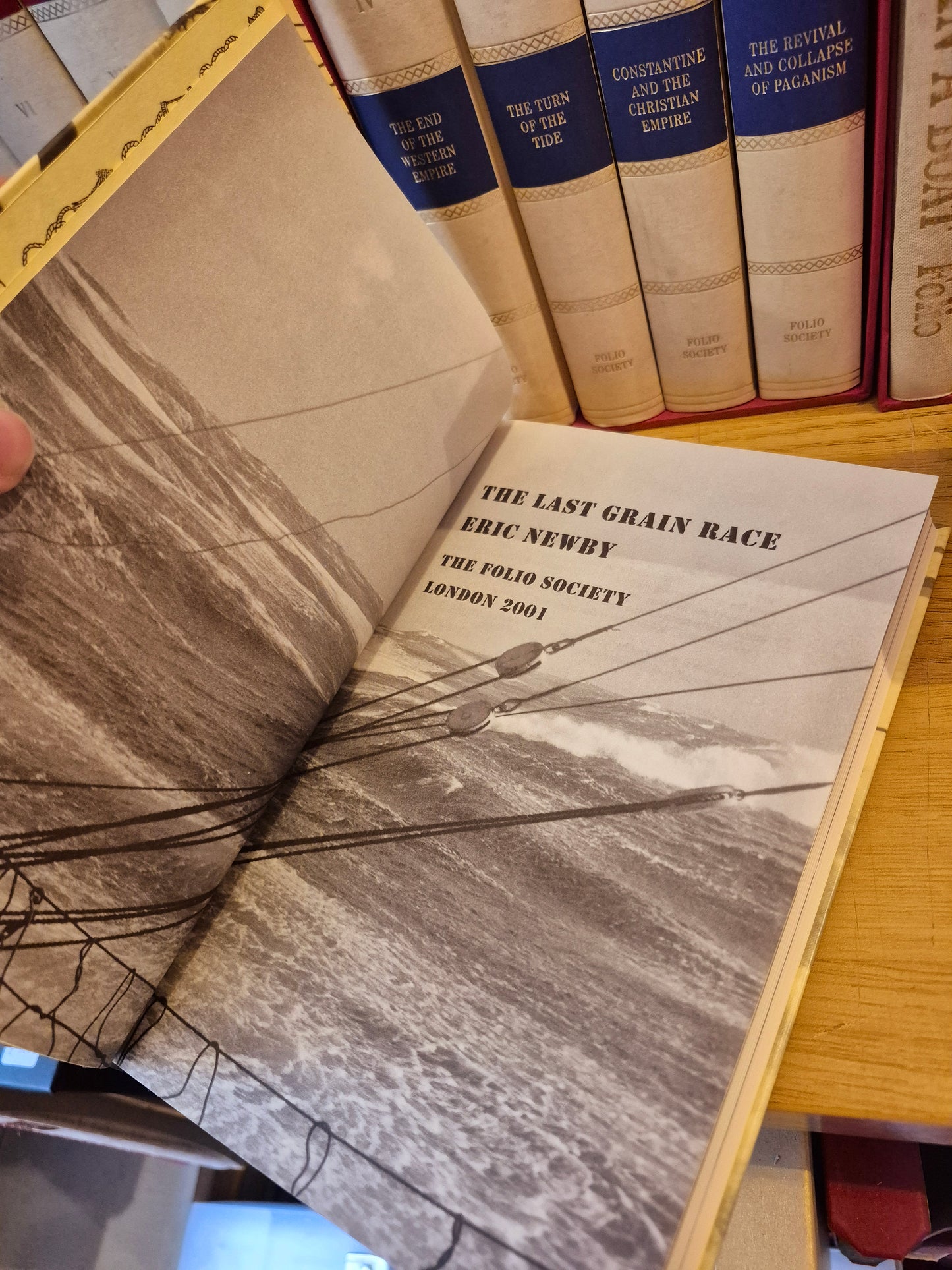 The Last Grain Race - Eric Newby (Folio Society 2001)
