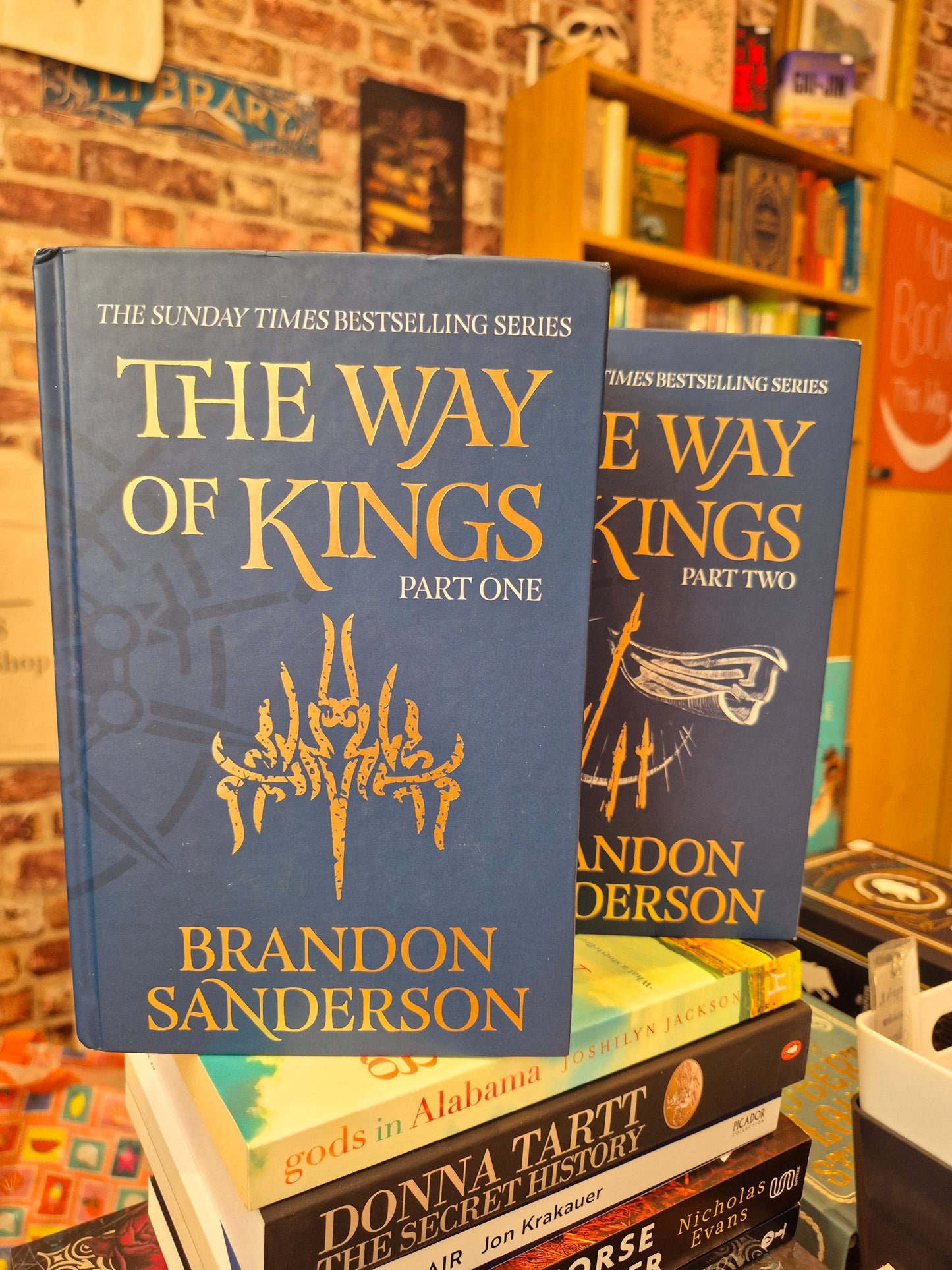 The Stormlight Archive Book 1: The Way of Kings - Brandon Sanderson (Double Volume Hardback Set)