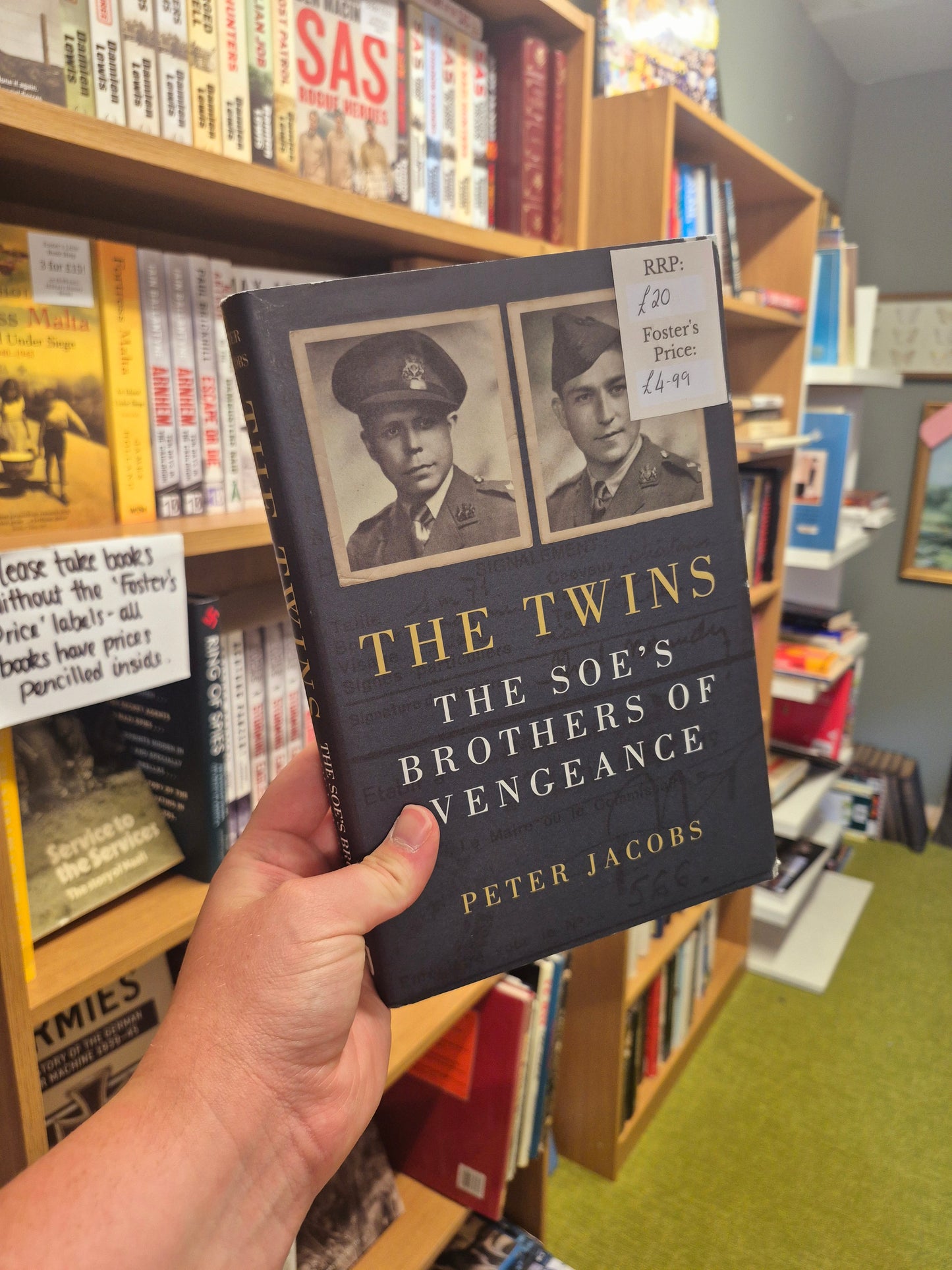 The Twins: The SOE's Brothers of Vengeance - Peter Jacobs