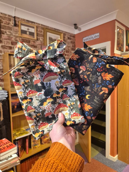 Handmade by Foster's Mushroom Book Sleeves