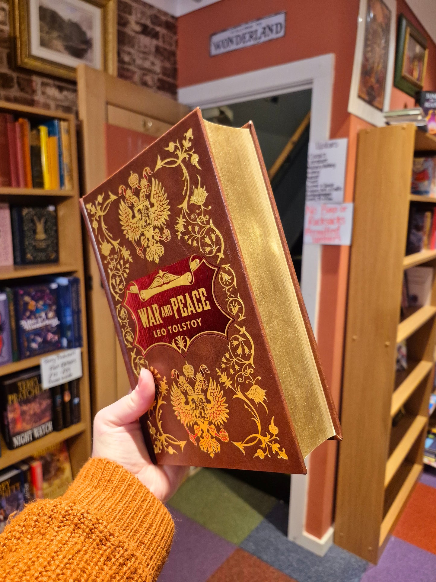 War & Peace - Leo Tolstoy (Leatherbound Edition)