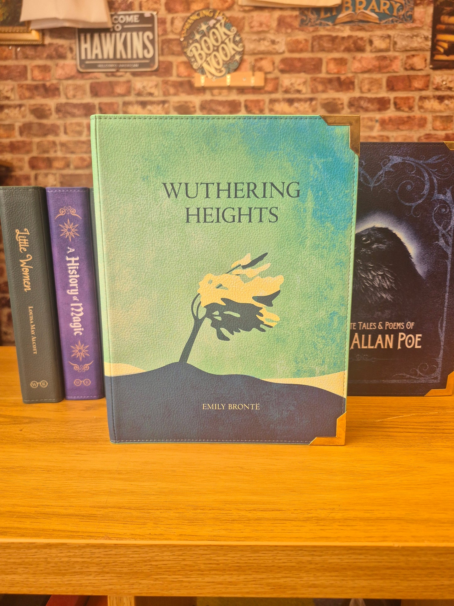 Wuthering Heights Leather Book Bag