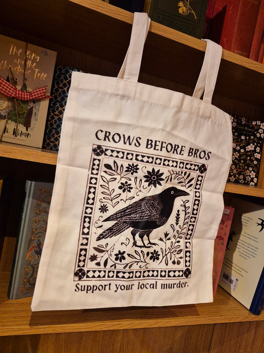 Crows Before Bros Tote Bag