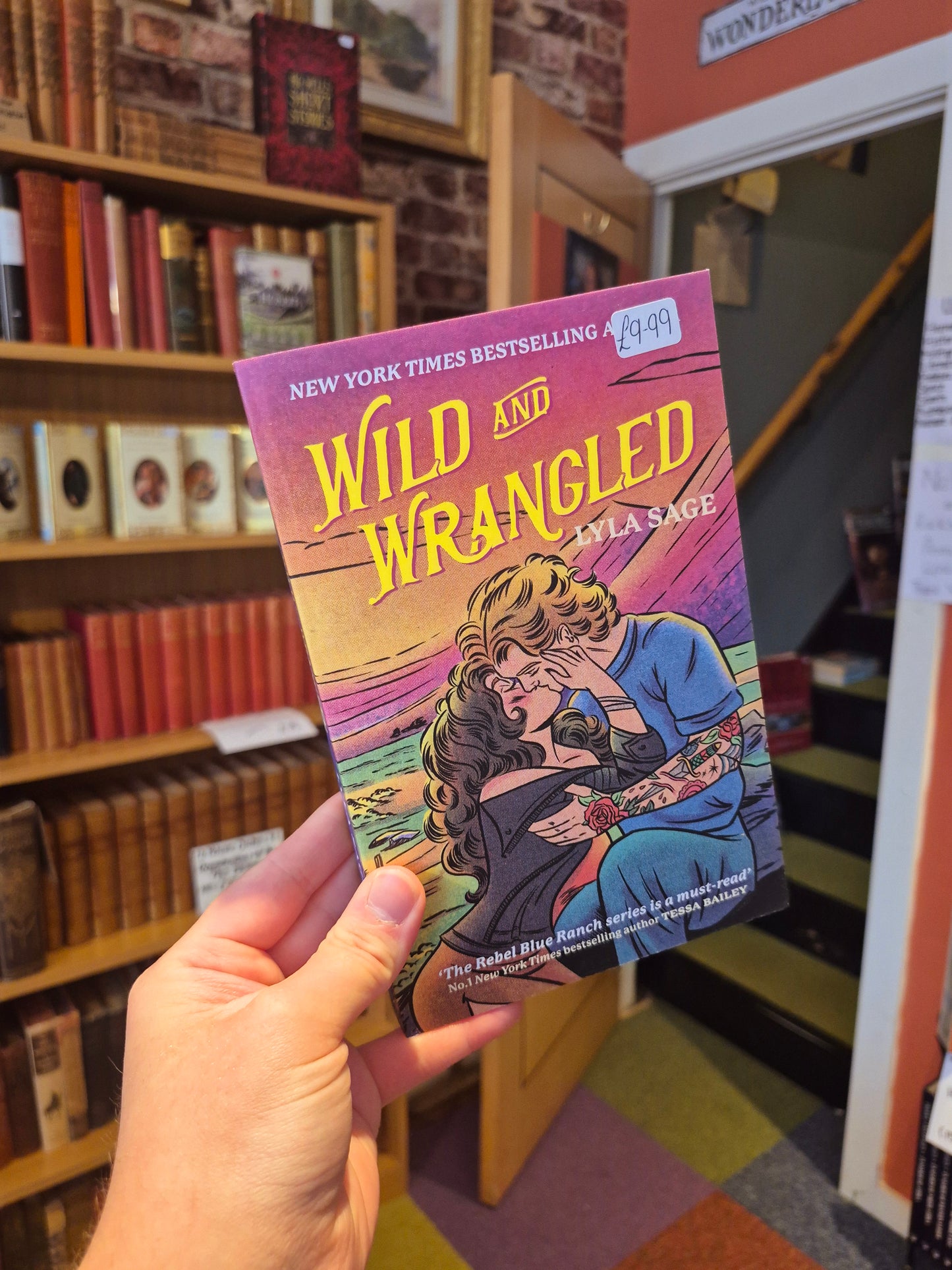 Wild and Wrangled - Lyla Sage (Blue Rebel Ranch Book 4)