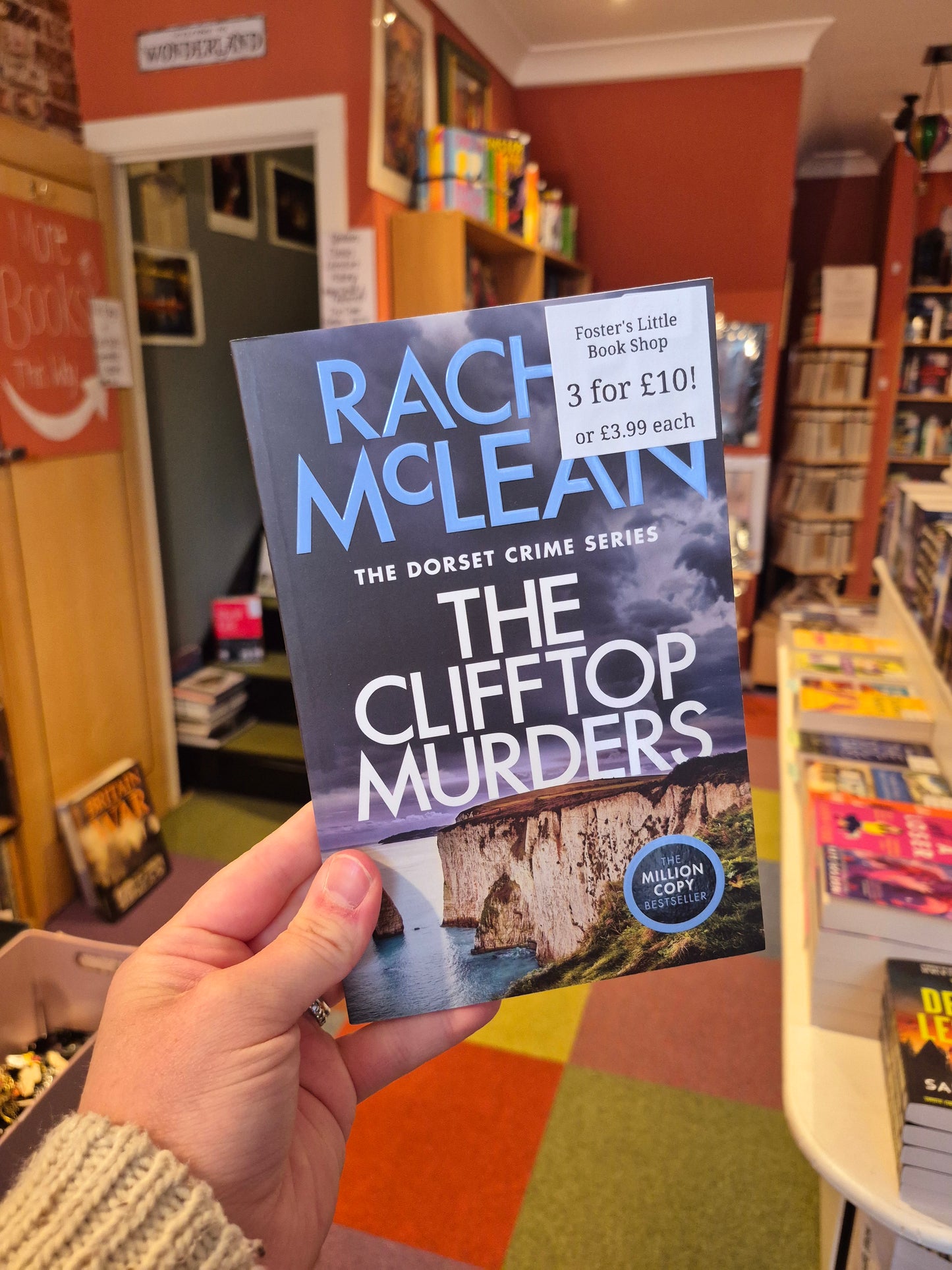 The Clifftop Murders - Rachel McLean (Book 2)