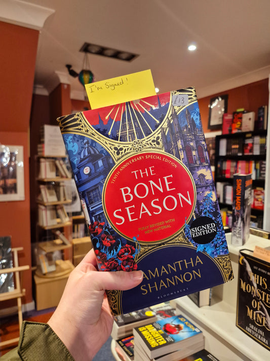 The Bone Season - Samantha Shannon (Signed Hardback edition)