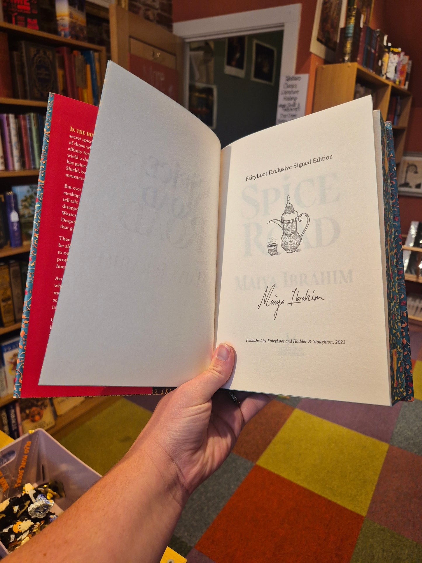 Spice Road - Maiya Ibrahim (Signed Fairyloot Edition)