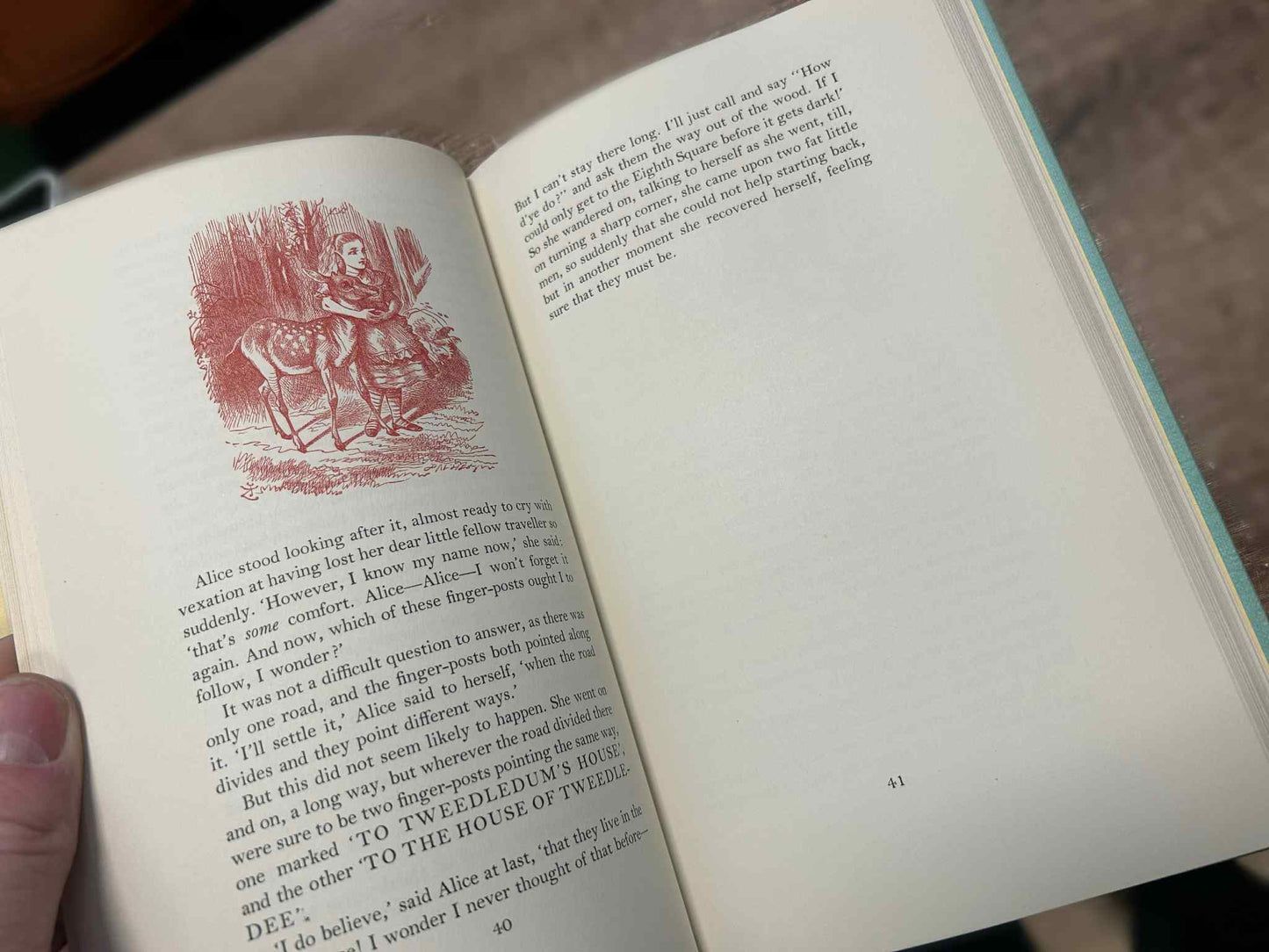 Through the Looking Glass - Lewis Carroll (Folio Society 1962)