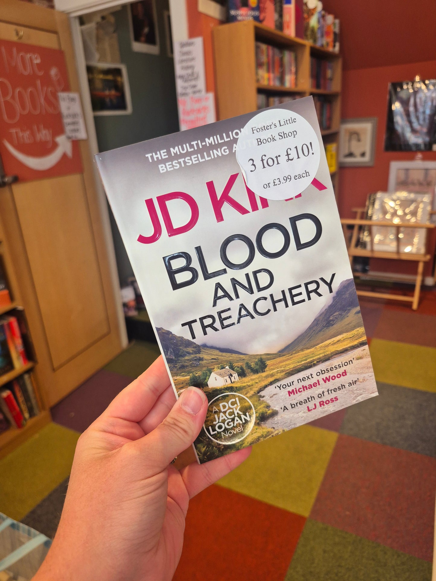 Blood and Treachery - JD Kirk (Book 4)