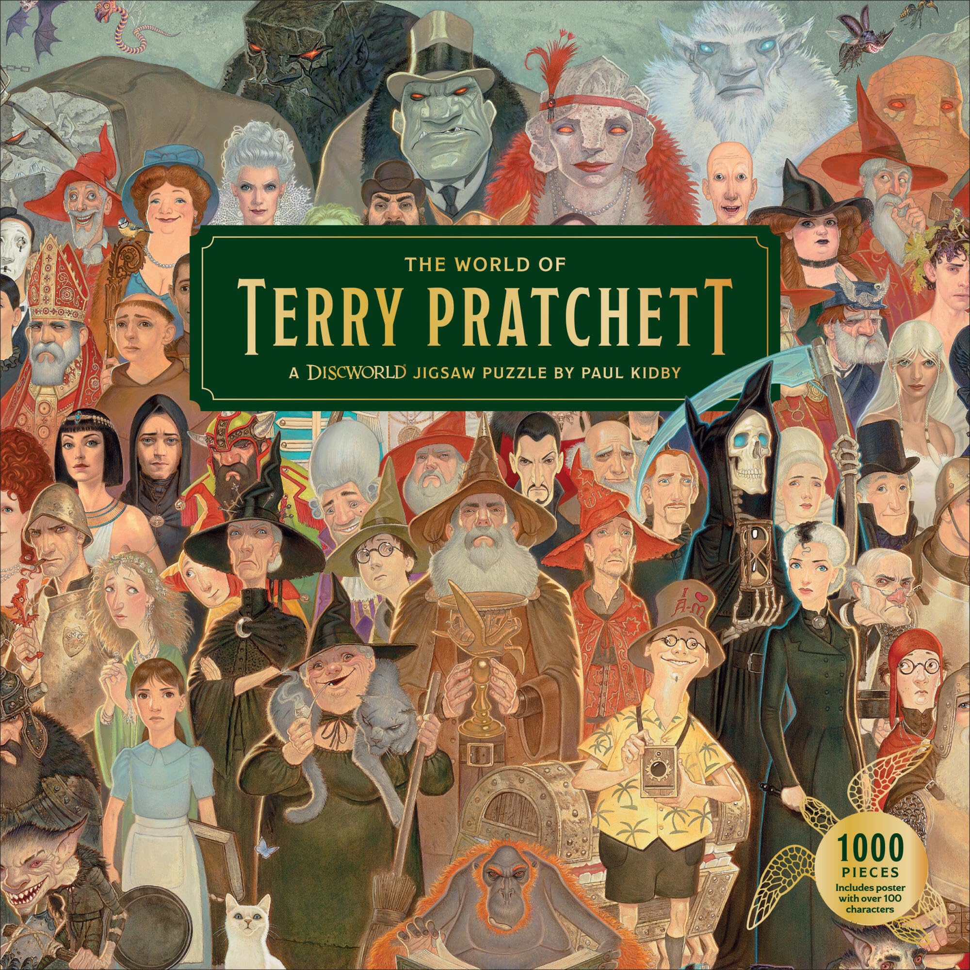 The World of Terry Pratchett 1000 Piece Jigsaw – Foster's Little Book Shop