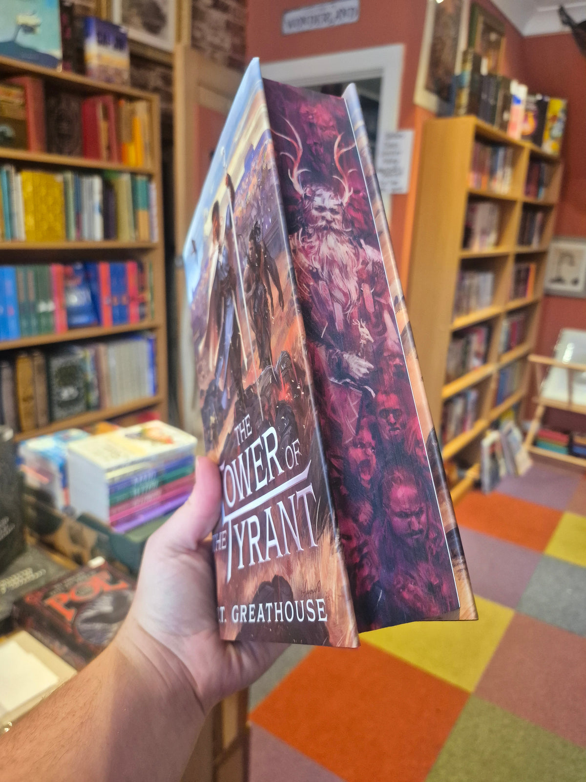 The Tower of the Tyrant - JT Greathouse (Signed Broken Binding Edition)