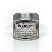 The Archivist: Tranquil Amber Resin, Sandal, Cypress & Crushed Nutmeg Scented Soy Candle