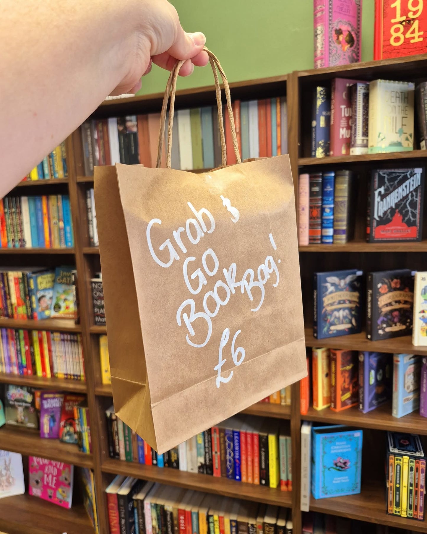 Grab & Go Book Bag! £6
