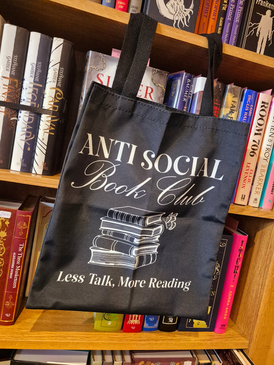 Anti Social Book Club Tote Bag