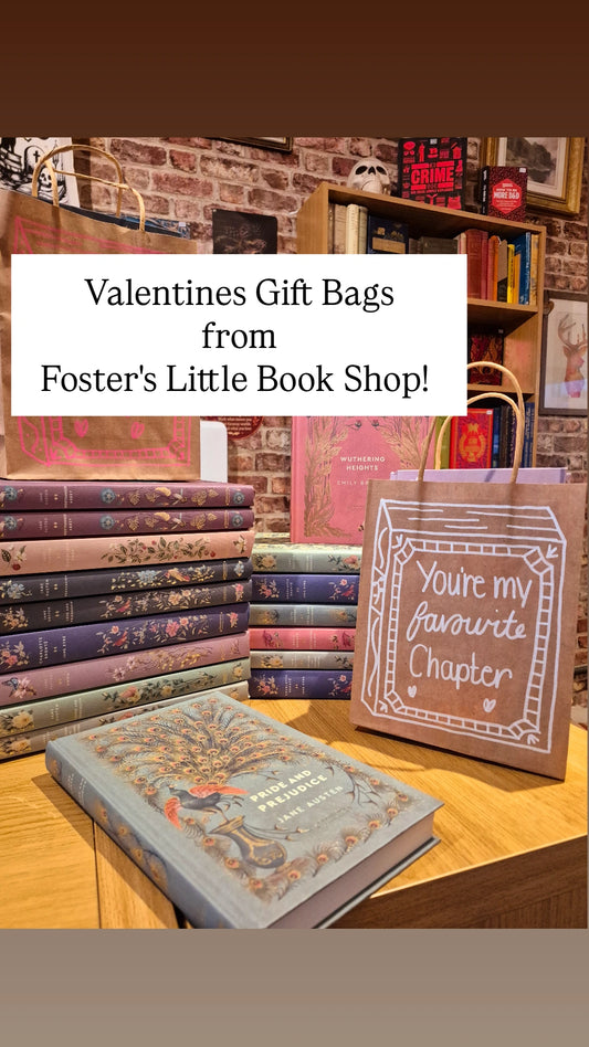 Deluxe Valentines Gift Bags from Foster's Little Book Shop!
