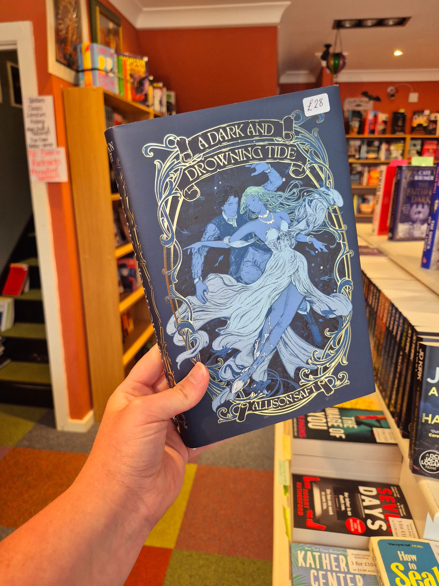 A Dark and Drowning Tide - Allison Saft (Signed Illumicrate Edition)