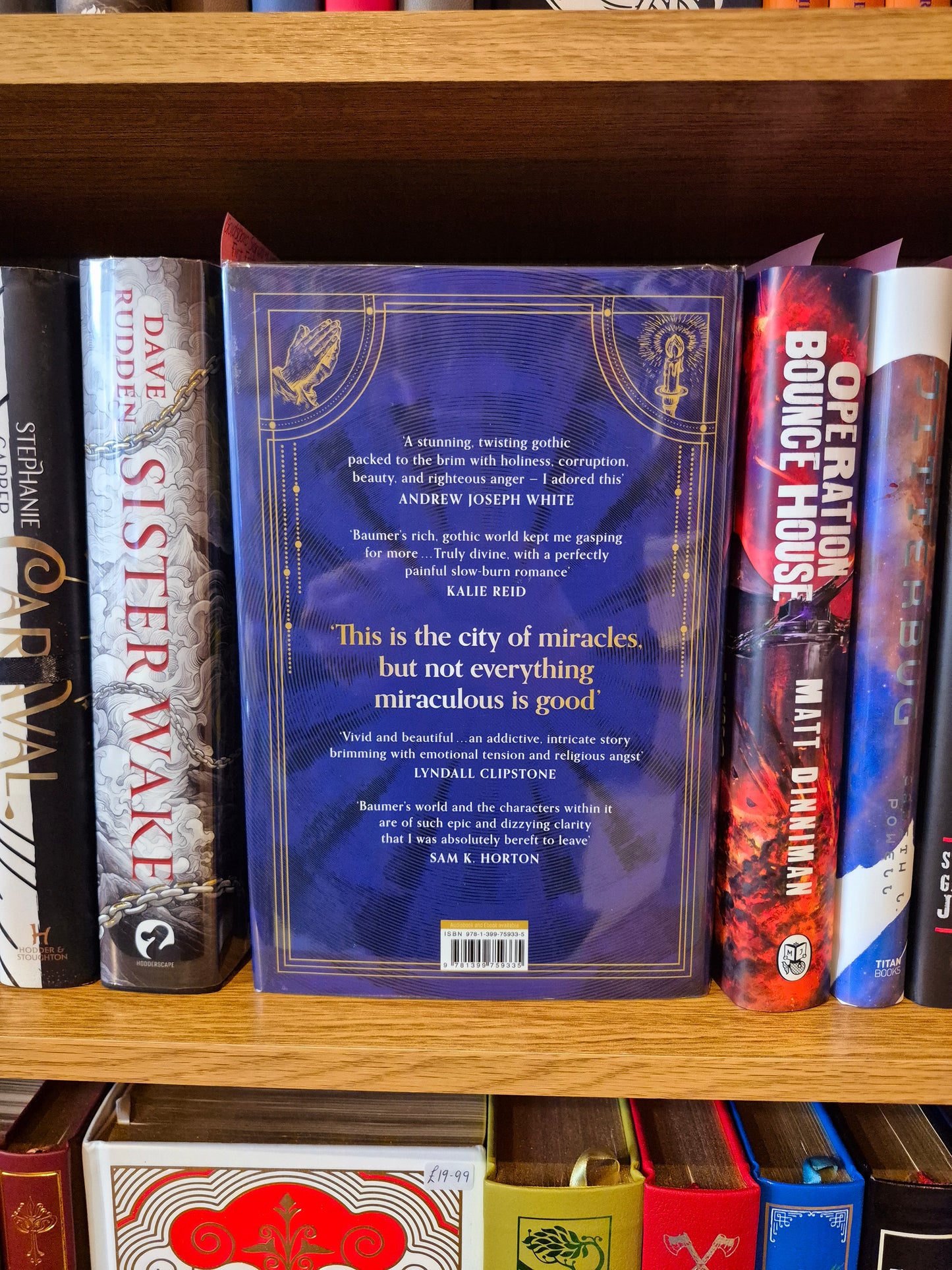 The Faithful Dark - Cate Baumer (Signed & Numbered First Edition)