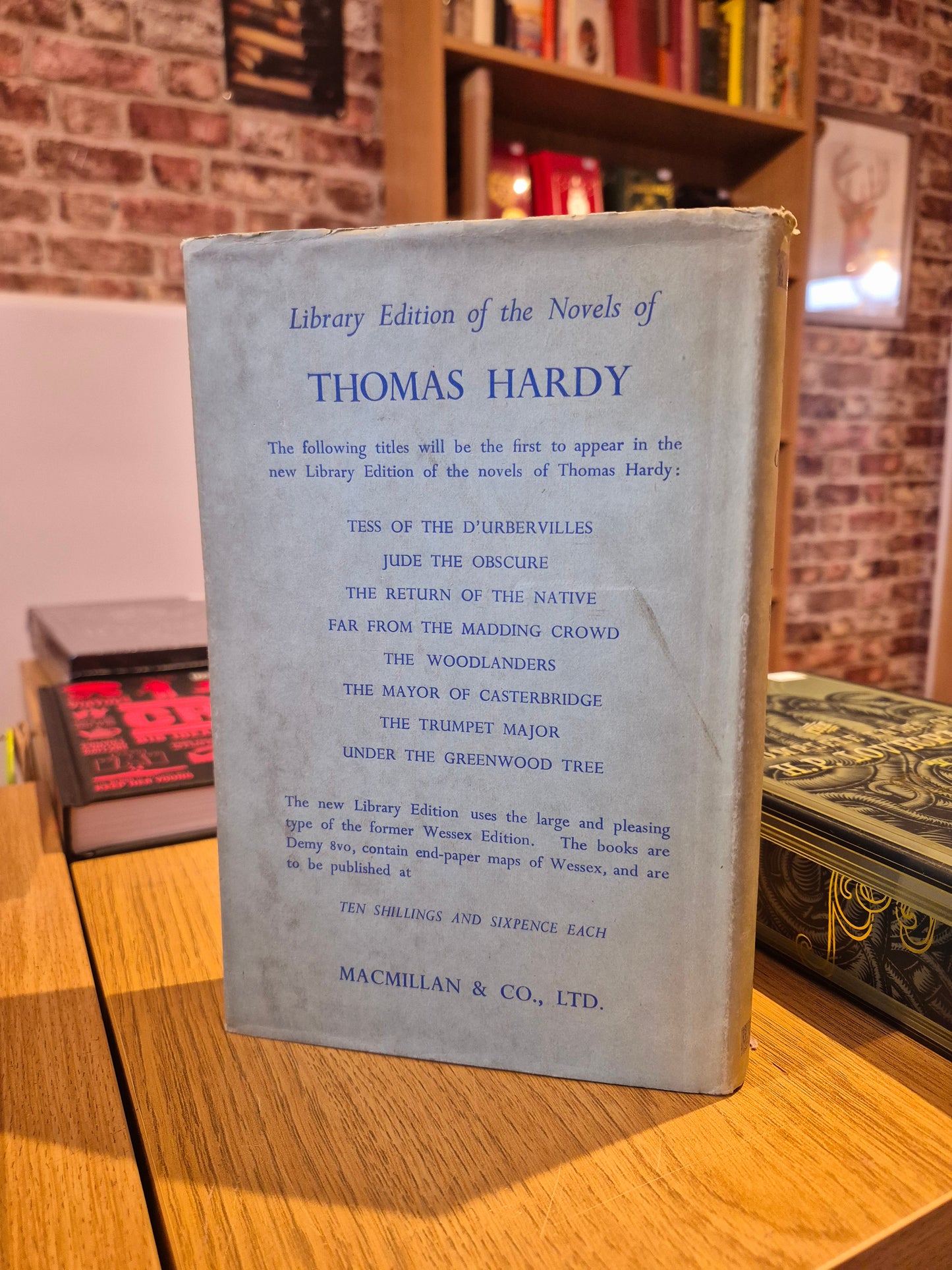 Jude the Obscure - Thomas Hardy (1949 MacMillan Edition)